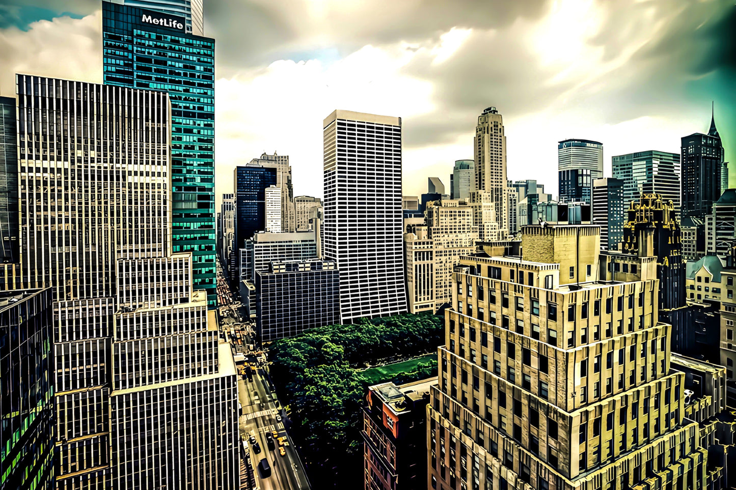 NYC - Bryant Park From 100 W39th