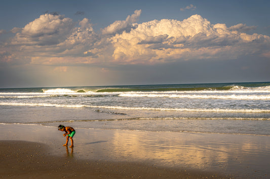 Anastasia Island - Shelling Boy