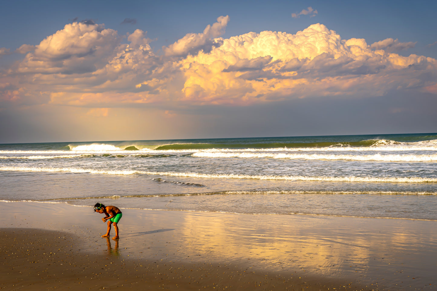 Anastasia Island -Shelling Boy