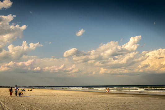 Anastasia Island - Sun Sets on the Beach