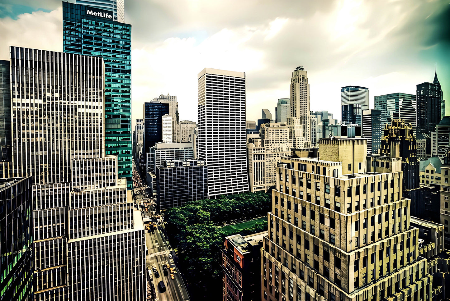NYC - Bryant Park from 100 W39th