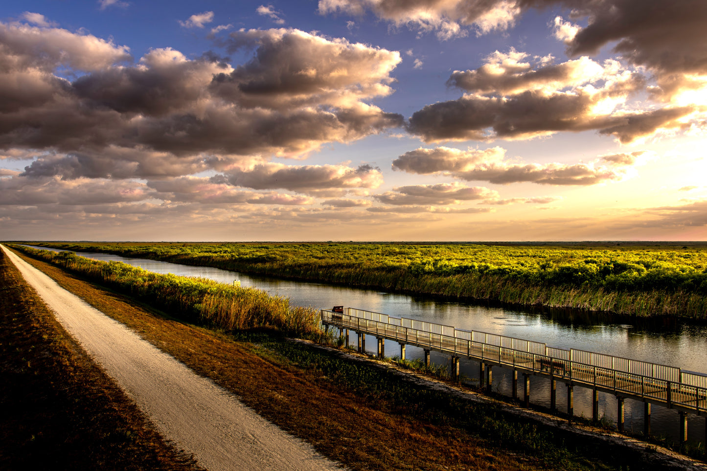 Loxahatchee - Chronology of a Sunset 7:02pm