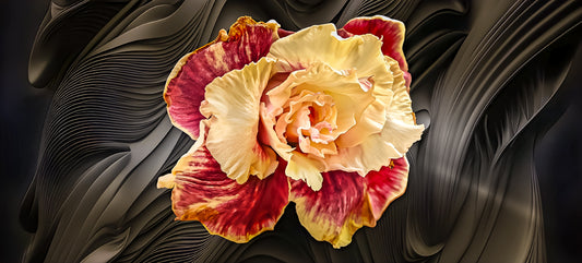 Desert Rose on Black