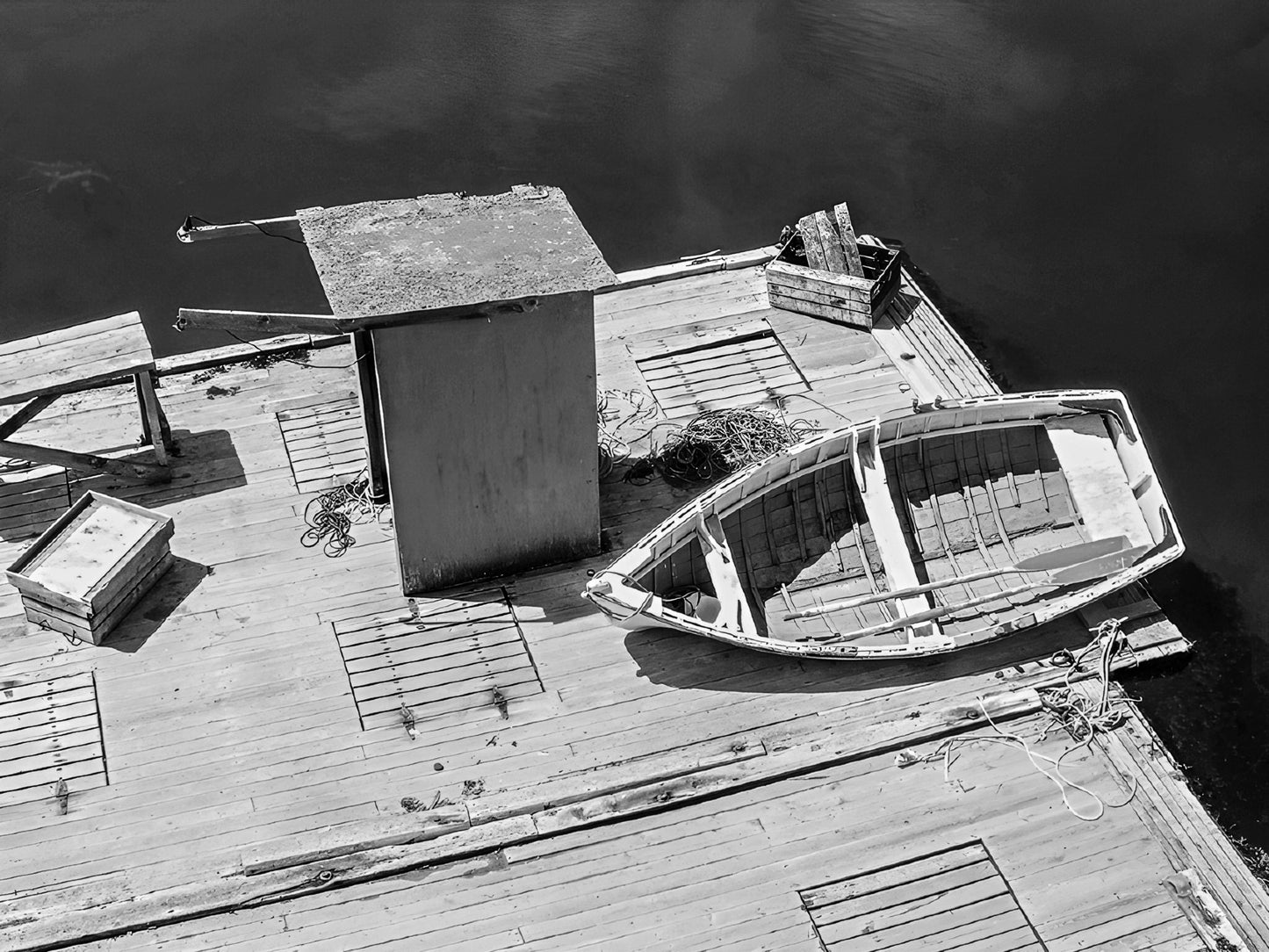 Dipper Harbour - Melancholia in B&W