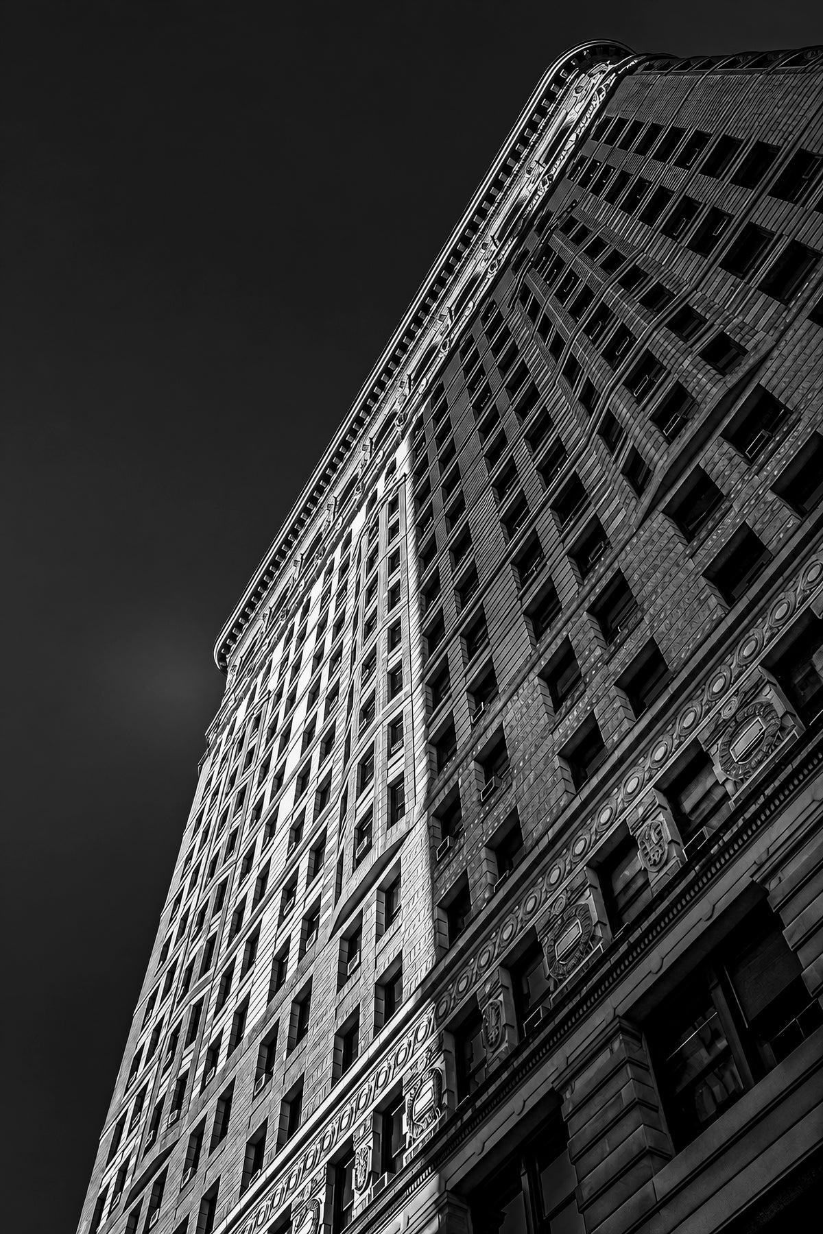 Flatiron at Sunrise in B&W