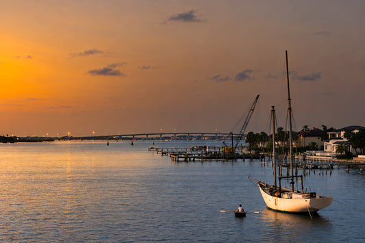 Last Light on Matanzas Bay