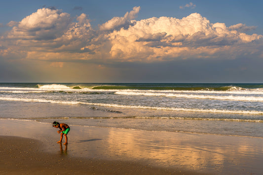Anastasia Island - Shelling Boy